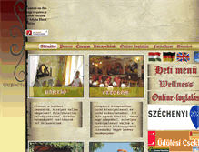 Tablet Screenshot of donquijote-lenti.hu